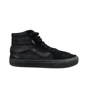 Vans Shoes Mens 7.5 Sneakers Sk8 Hi Skate Athletic Lifestyle Suede Black Casual